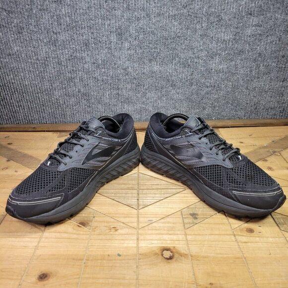 Brooks Addiction 13 Mens Size 12D Medium Black Running Shoes Mesh Uppers‎ main image 10